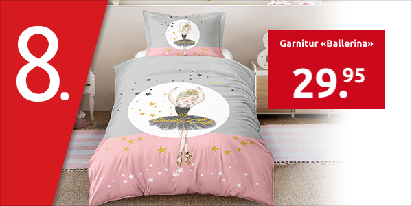 Garnitur «Ballerina»160 x 210 cm + 65 x 100 cm