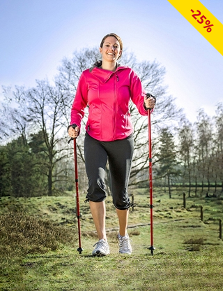 Trekking-Stöcke, Anti-Schockfederung