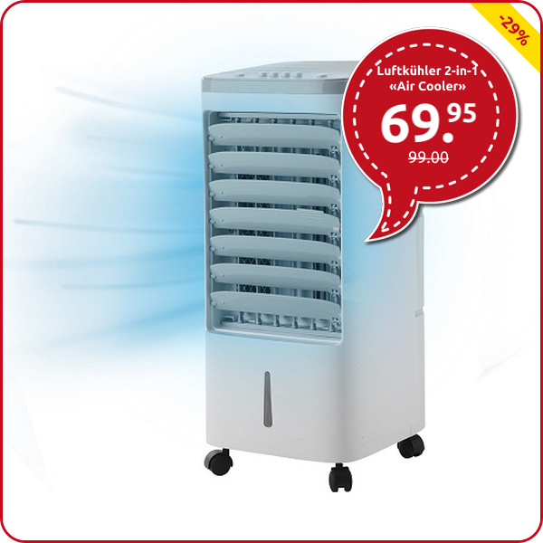 Luftkühler 2-in-1 «Air Cooler», 4 l
