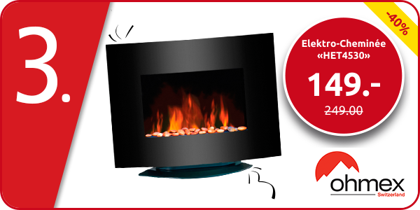 Elektro-Cheminée «HET4530» von Ohmex