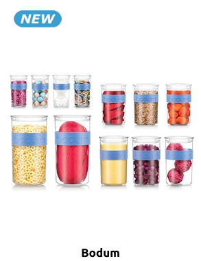 Bodum Vorratsdosen «Presso», 12er-Set, mit luftdichten Deckeln