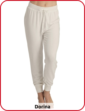 Dorina Pyjamahose, elfenbein