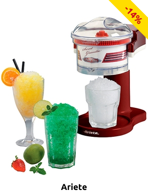 Slush-Eismaschine Sweet Granita im Nostalgie-Look