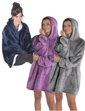 Fleecepullover, grau