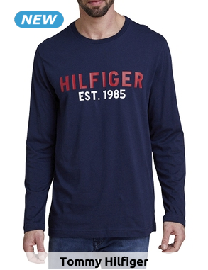 Tommy Hilfiger T-Shirt langärmelig, dunkelblau