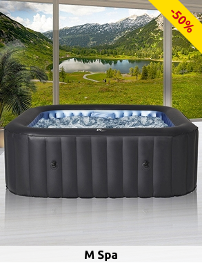 MSpa «Tekapo» aufblasbar, 4 Personen, 108 Jet-Düsen