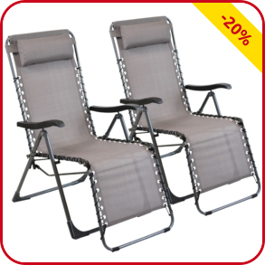Relax-Stuhl «Neo», 2 Stück