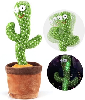Tanzender, sprechender Kaktus mit LED