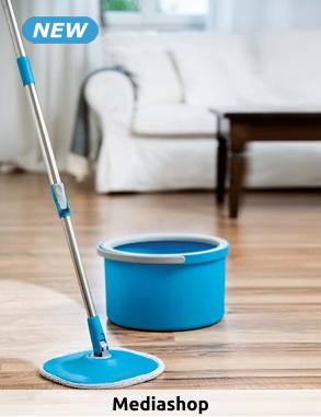 Livington Spin Mopp «Clean Water», für bis zu 100 m²