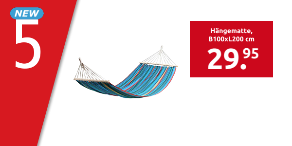 Hängematte, B100xL200 cm