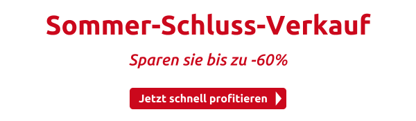 Sommer-Schluss-Verkauf