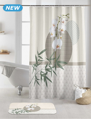 Duschvorhang «Azia», 180 x 200 cm