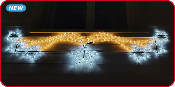 Lichterkette « Shooting Star», 400 LEDs, L 180 cm