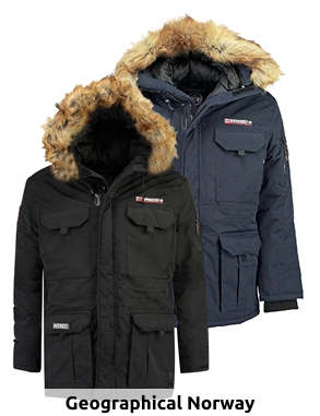 GEOGRAPHICAL NORWAY EXPEDITION Herrenparka «Bottle», navy