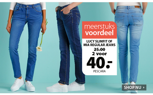 Diverse Lucy en Mia damesbroeken 2 voor € 40