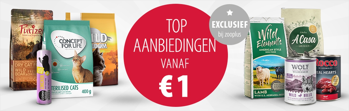 Top aanbiedingen vanaf € 1,-