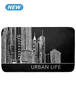 Badteppich «City», 75 x 45 cm