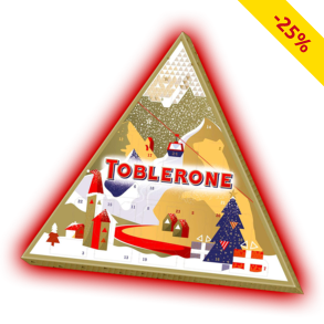 Adventskalender «Toblerone», 4 Sorten