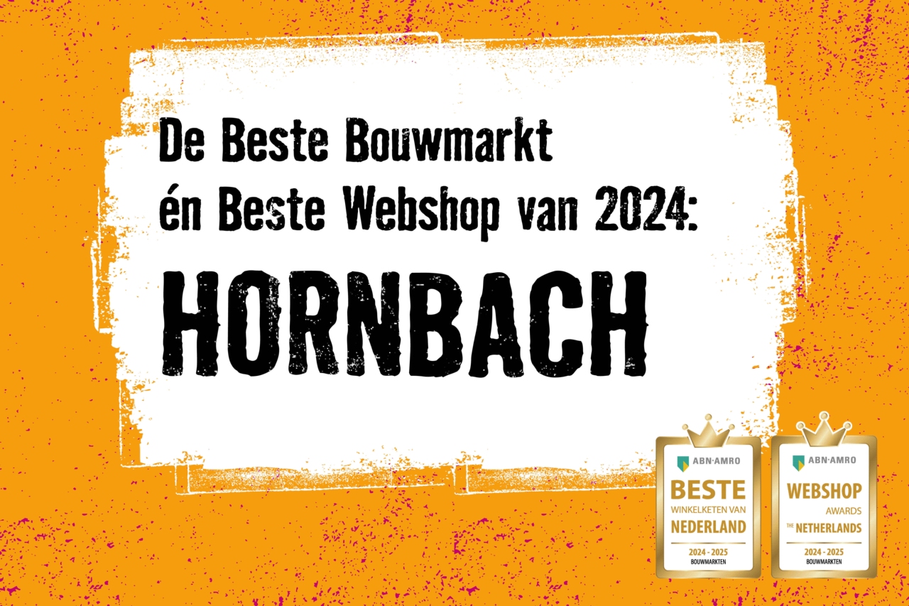 HORNBACH, winnaar van 2023, feliciteert de Beste Bouwmarkt van 2024: HORNBACH! | HORNBACH