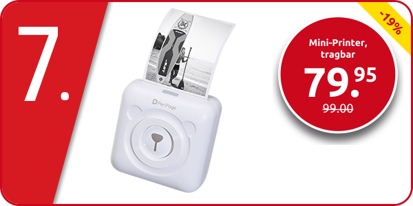 Mini-Printer,  tragbar