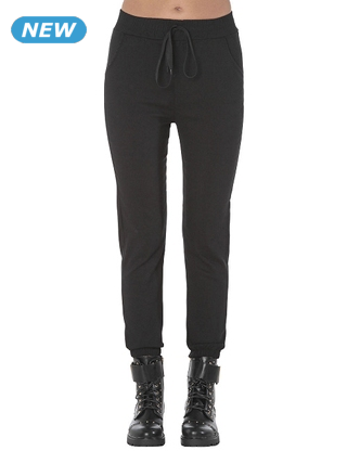 Leggings im Jeansstyle, schwarz