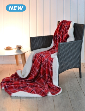 Fleecedecke «Karos», 150 x 200 cm