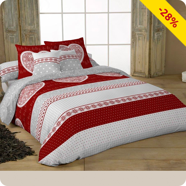 Duvetanzug «Aline» aus Baumwolle, 160 x 210 cm