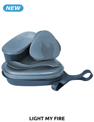 Light My Fire Lunchkit «Hazyblue», 8-teilig, für 1 Person