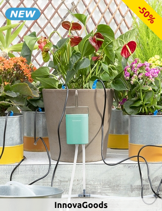 InnovaGoods automatisches Bewässerungssystem, 13-teilig