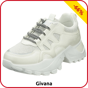 Givana Damen Sneakers, weiss