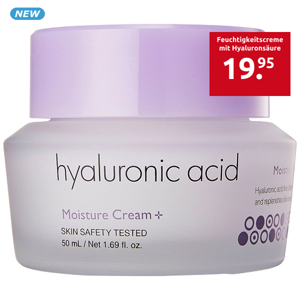 It's SKIN Feuchtigkeitscreme mit Hyaluronsäure, 50 ml