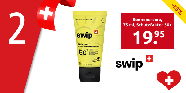Swip Sonnencreme, 75 ml, Schutzfaktor 50+