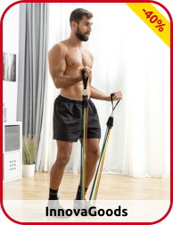 InnovaGoods Set Resistance-Band «Rebainer»