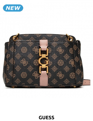 GUESS Handtasche «Briana Society Crossbody», mokka