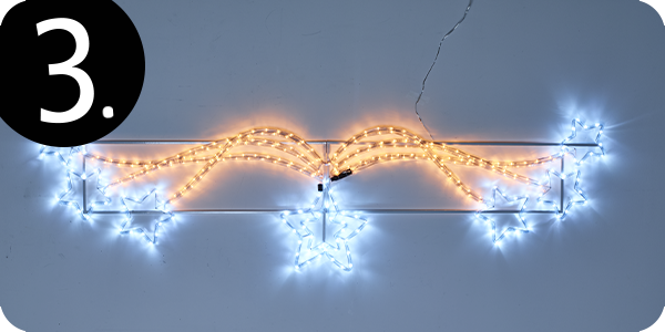 Lichterkette « Shooting Star», 400 LEDs, L 180 cm