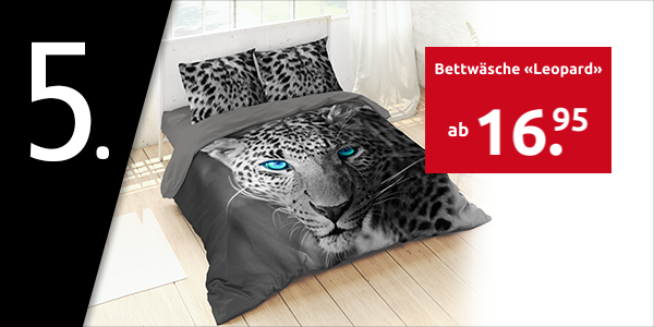 Bettwäsche «Leopard»
