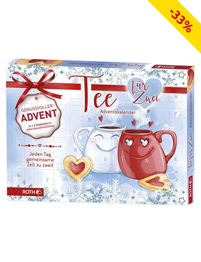 Adventskalender «Tee für 2», bio