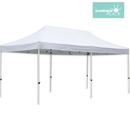 Faltpavillon Garden Place Ann 3x6 m Polyester weiß