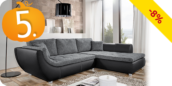 Sofa «Curve», schwarz