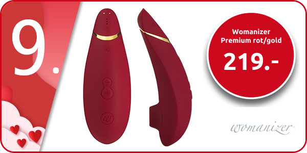 Womanizer Premium rot/gold