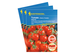 Cherry-Tomate Philovita F1 Gemüsesamen Kiepenkerl krankheitstolerant, 3er-Vorteils-Pack