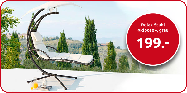 Relax Stuhl «Riposo», grau