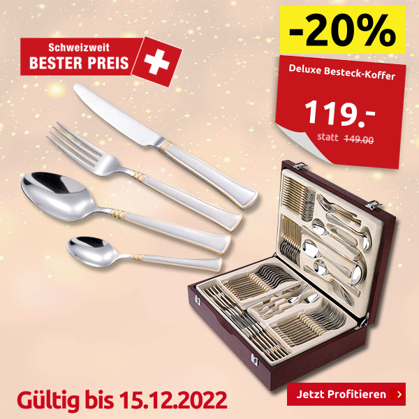 Deluxe Besteck-Koffer