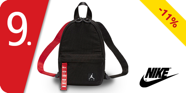 Nike Air Jordan Rucksack, schwarz