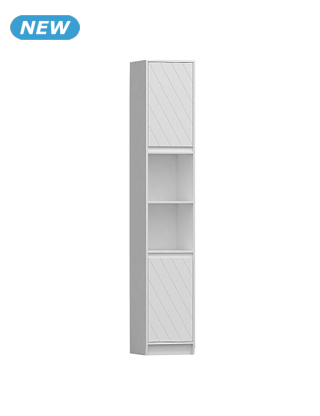 Hochschrank «Noémie», B 30 x H 168 x T 30 cm, weiss