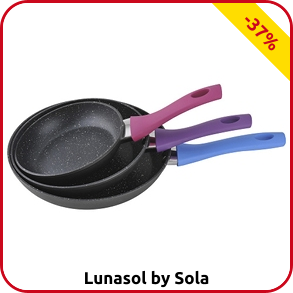 Pfannenset von Sola, 3 Stück