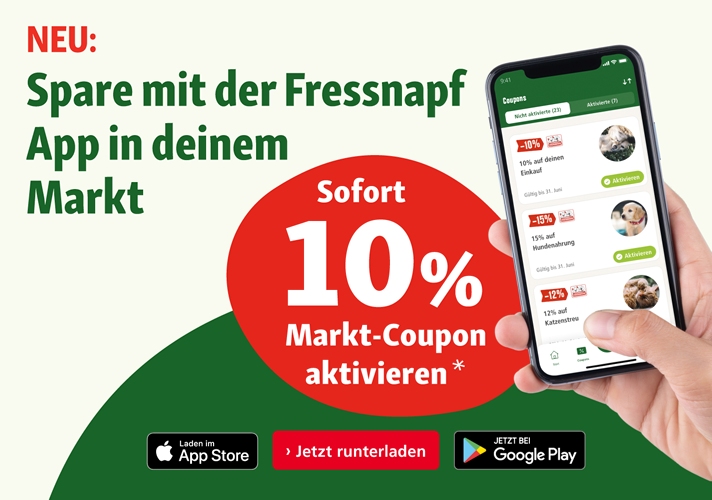 Neu: die Fressnapf App ist da