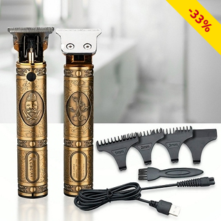 Ultra präziser Haarschneider, goldfarben