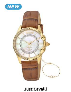 Just cavalli Damenuhr «Celine», braun