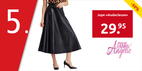 Jupe «Audacieuse», schwarz